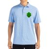 Cutter & Buck Virtue Eco Pique Tile Print Recycled Mens Polo Thumbnail
