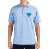 Cutter & Buck Virtue Eco Pique Tile Print Recycled Mens Polo Thumbnail