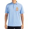 Cutter & Buck Virtue Eco Pique Tile Print Recycled Mens Polo Thumbnail