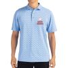 Cutter & Buck Virtue Eco Pique Tile Print Recycled Mens Polo Thumbnail