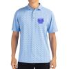 Cutter & Buck Virtue Eco Pique Tile Print Recycled Mens Polo Thumbnail