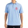Cutter & Buck Virtue Eco Pique Tile Print Recycled Mens Polo Thumbnail