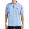 Cutter & Buck Virtue Eco Pique Tile Print Recycled Mens Polo Thumbnail