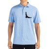 Cutter & Buck Virtue Eco Pique Tile Print Recycled Mens Polo Thumbnail