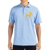 Cutter & Buck Virtue Eco Pique Tile Print Recycled Mens Polo Thumbnail