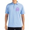 Cutter & Buck Virtue Eco Pique Tile Print Recycled Mens Polo Thumbnail