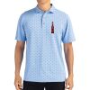 Cutter & Buck Virtue Eco Pique Tile Print Recycled Mens Polo Thumbnail