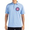 Cutter & Buck Virtue Eco Pique Tile Print Recycled Mens Polo Thumbnail