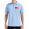 Cutter & Buck Virtue Eco Pique Tile Print Recycled Mens Polo Thumbnail